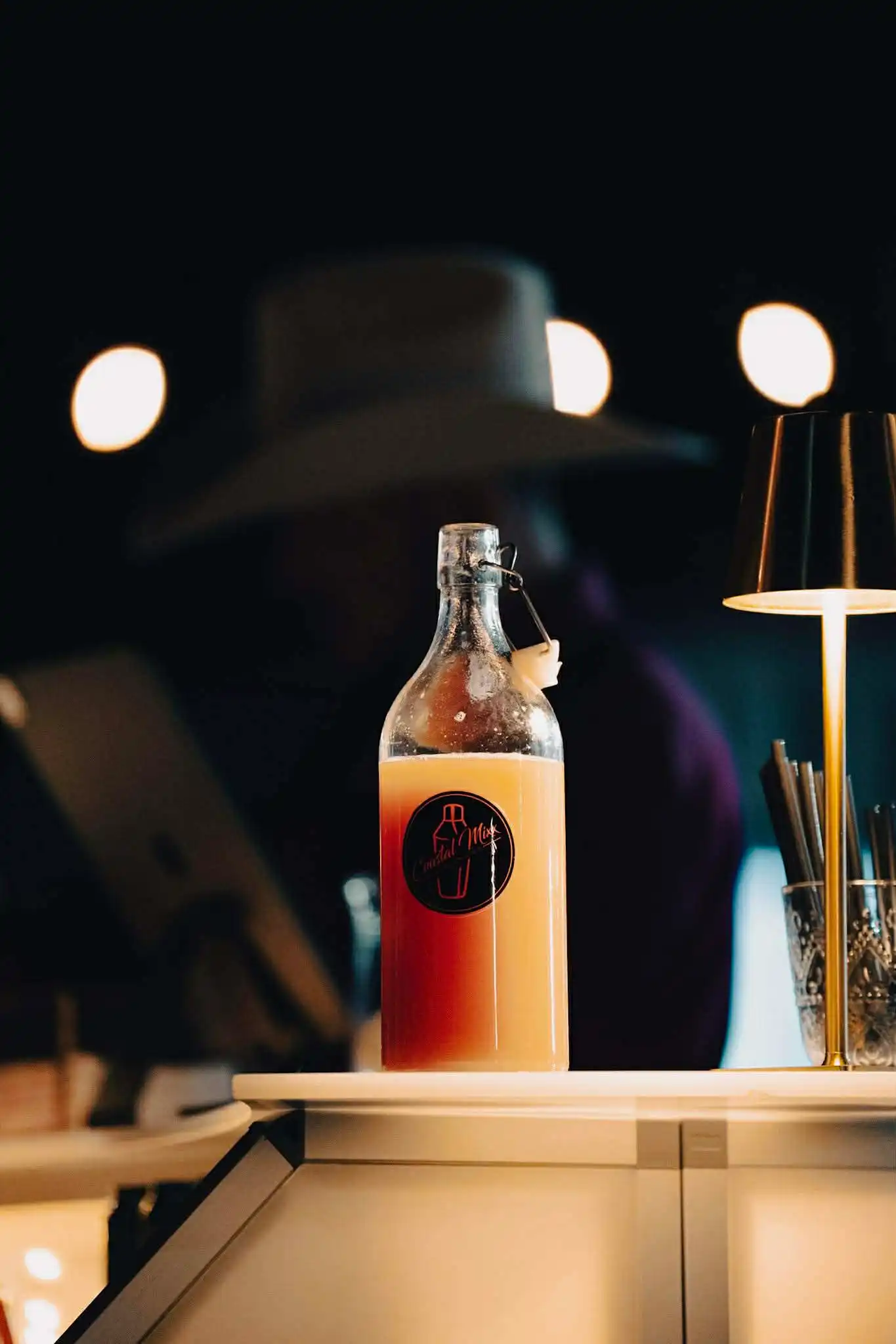 Mixologist in action