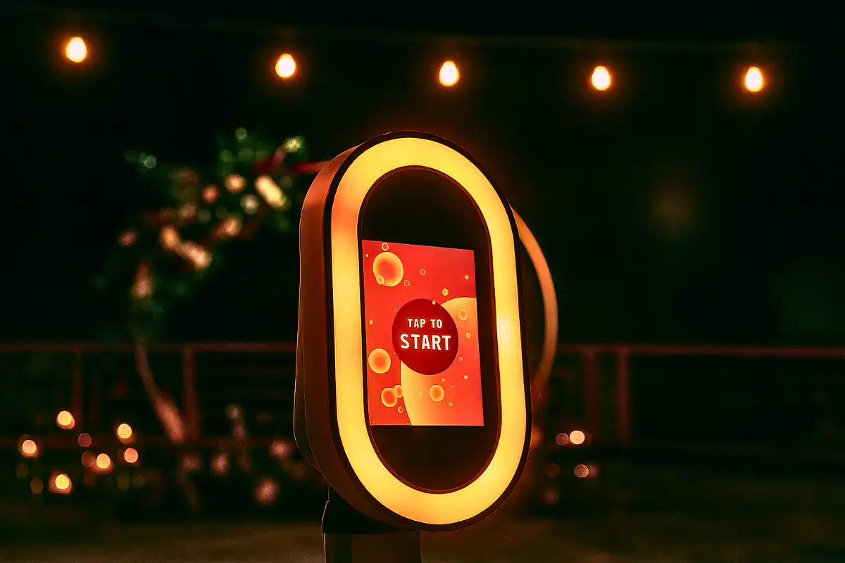 Salsa Photo Booth rental for weddings and events